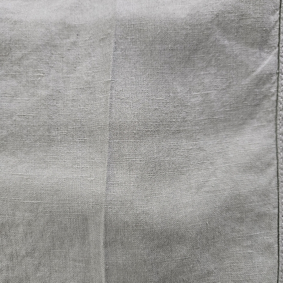 L.L. Bean 100% Linen Women's Green Pants Size 8 Reg - Picture 3 of 10